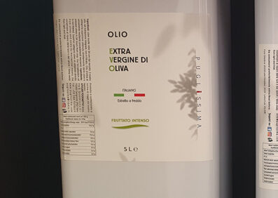 Olio Extravergine di oliva – Fruttato intenso