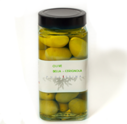 Olive “Bella di Cerignola” da agricoltura biologica